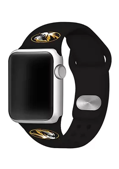 NCAA Missouri Tigers Silicone Apple Watch Band 42 Millimeter
