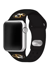 NCAA Missouri Tigers Silicone Apple Watch Band 42 Millimeter 