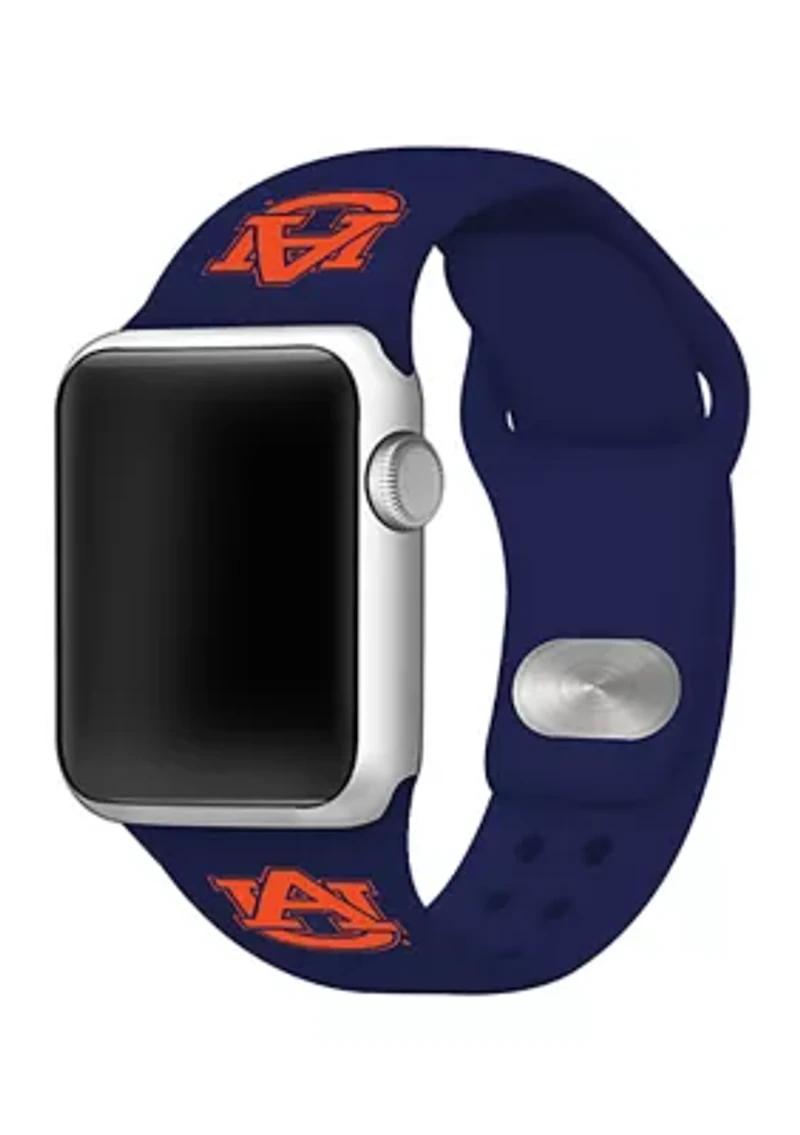 NCAA Auburn Tigers Silicone 42 Millimeter Apple Watch Band