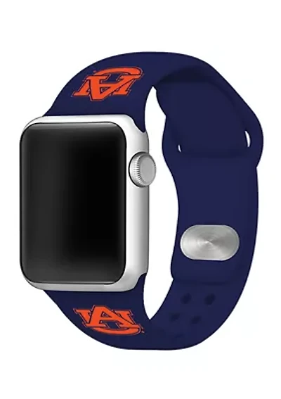NCAA Auburn Tigers Silicone 42 Millimeter Apple Watch Band