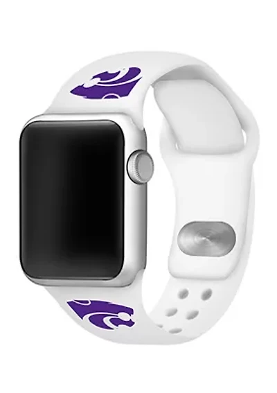 NCAA Kansas State Wildcats Silicone 42 Millimeter Apple Watch Band 