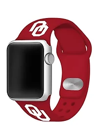 NCAA Oklahoma Sooners Silicone Apple Watch Band Millimeter