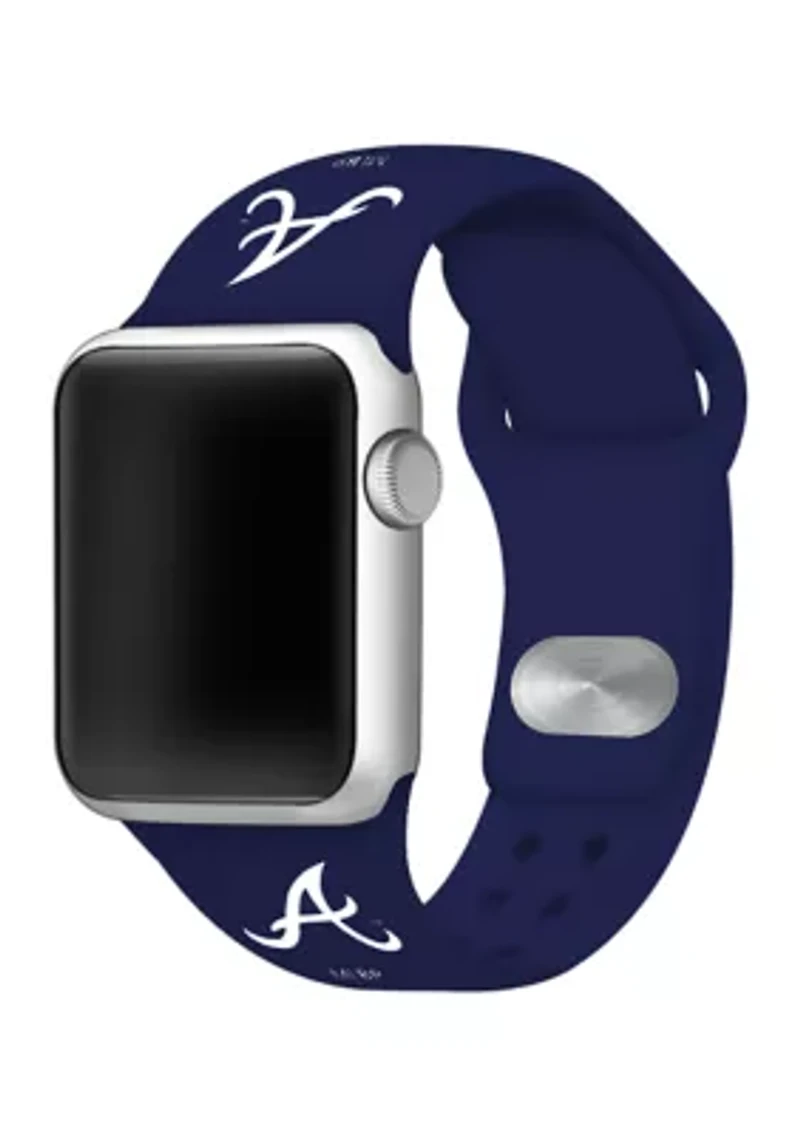 MLB Atlanta Braves Silicone Apple Watch Band
