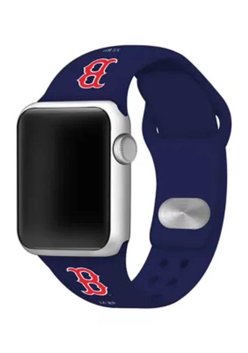 MLB Boston Red Sox Silicone Apple Watch Band