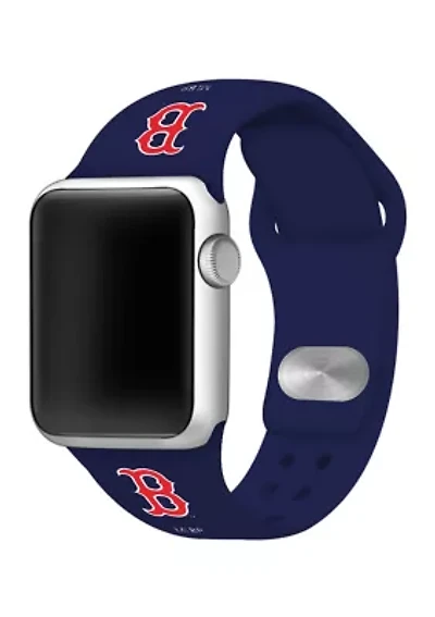MLB Boston Red Sox Silicone Apple Watch Band