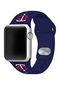 MLB Minnestoa Twins Silicone Apple Watch Band