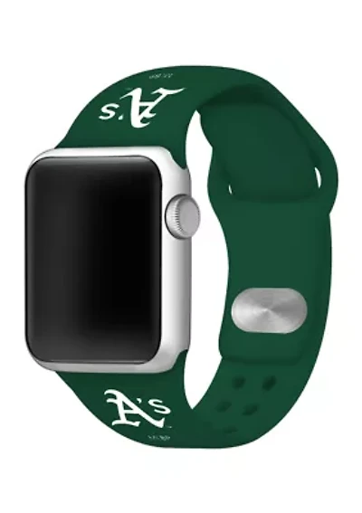 MLB Oakland Athletics Silicone Apple Watch Band
