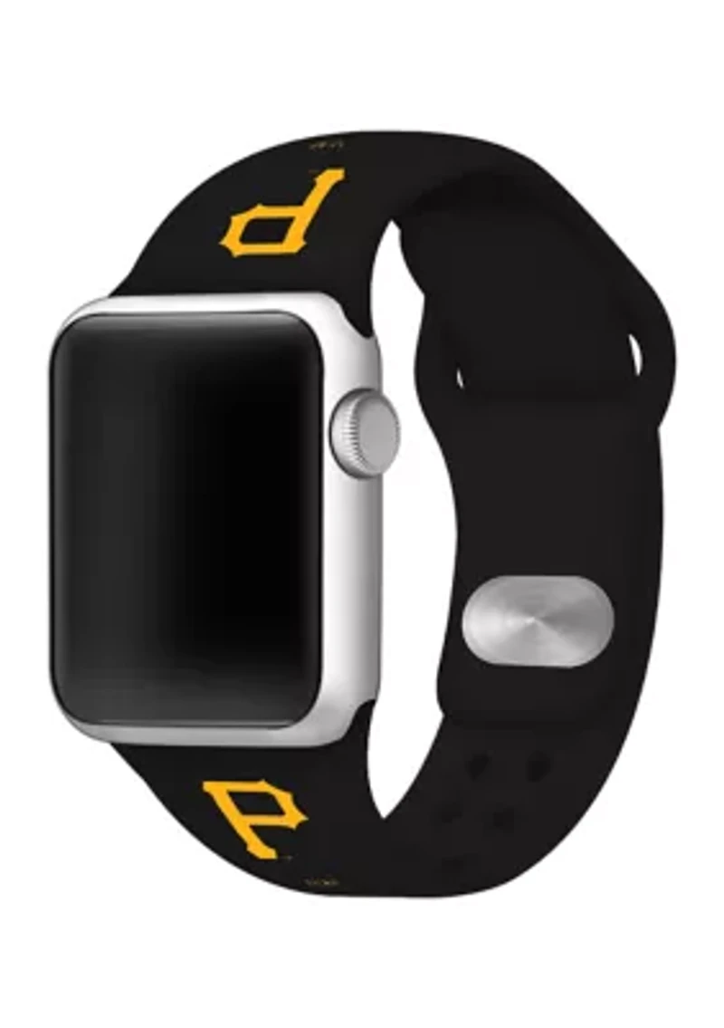 MLB Pittsburgh Pirates Silicone Apple Watch Band