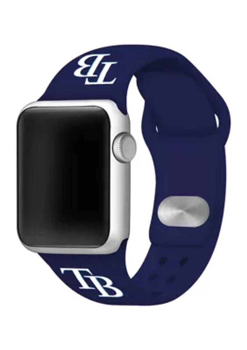 MLB Tampa Bay Rays Silicone Apple Watch Band