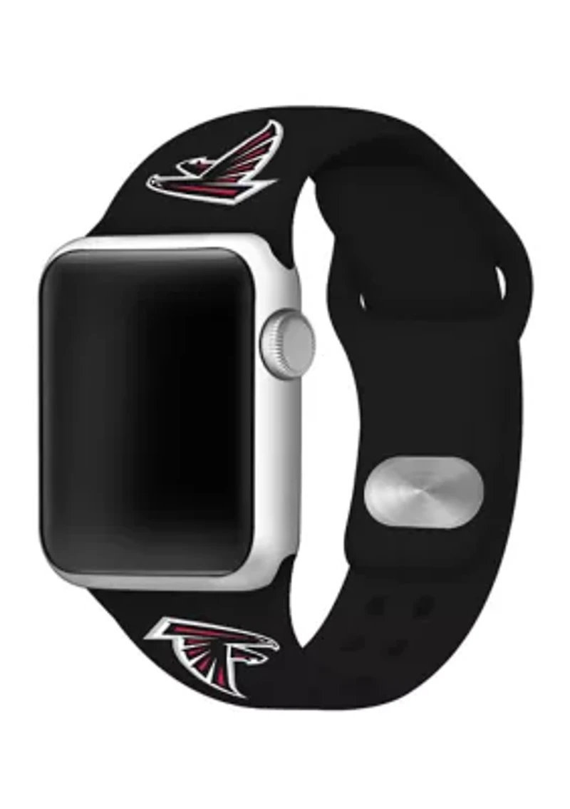NFL Atlanta Falcons Silicone 38 Millimeter Apple Watch Band