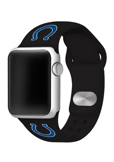 NFL Indianapolis Colts Silicone 38 Millimeter Apple Watch Band