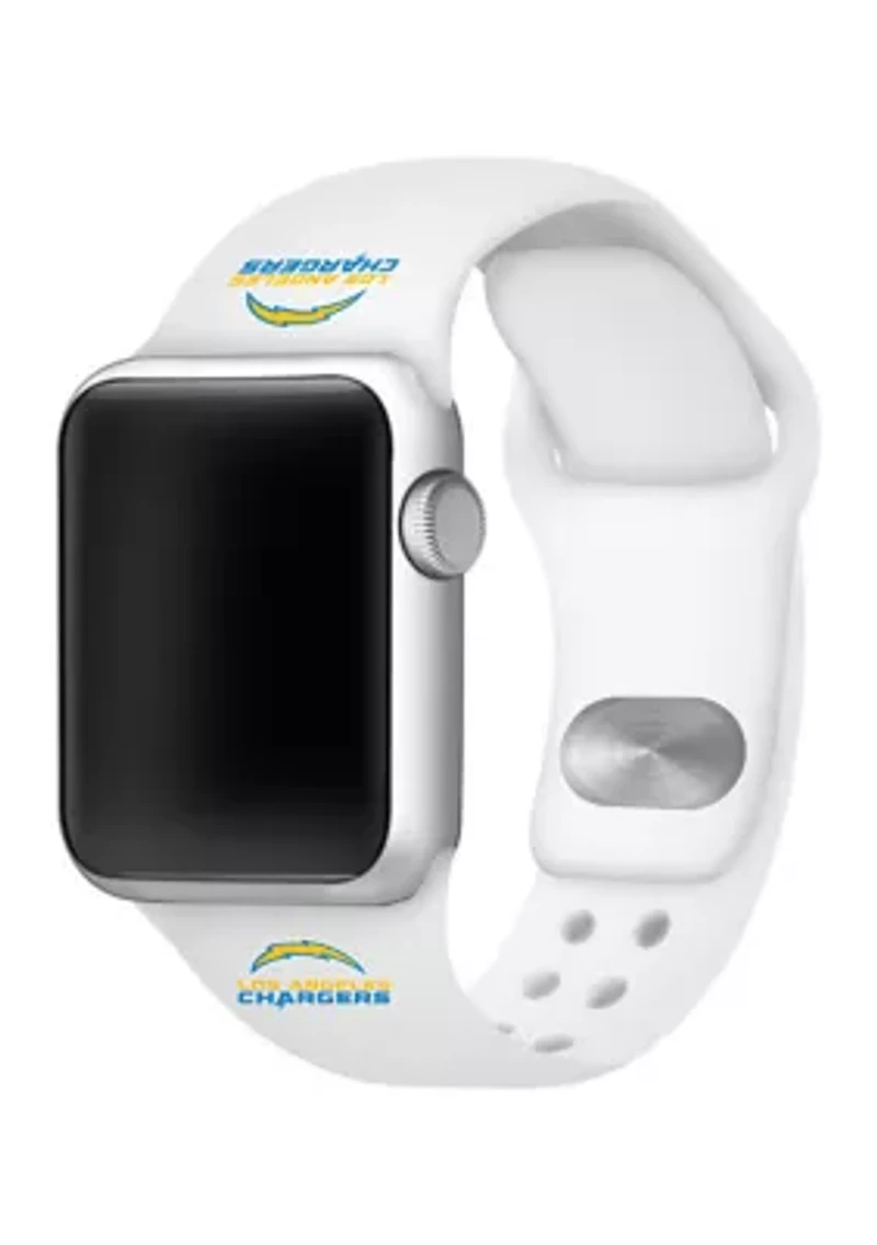 NFL Los Angeles Chargers Silicone Apple Watch Band - 38 Millimeter