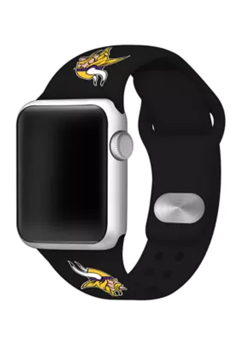 NFL Minnesota Vikings Silicone 38 Millimeter Apple Watch Band