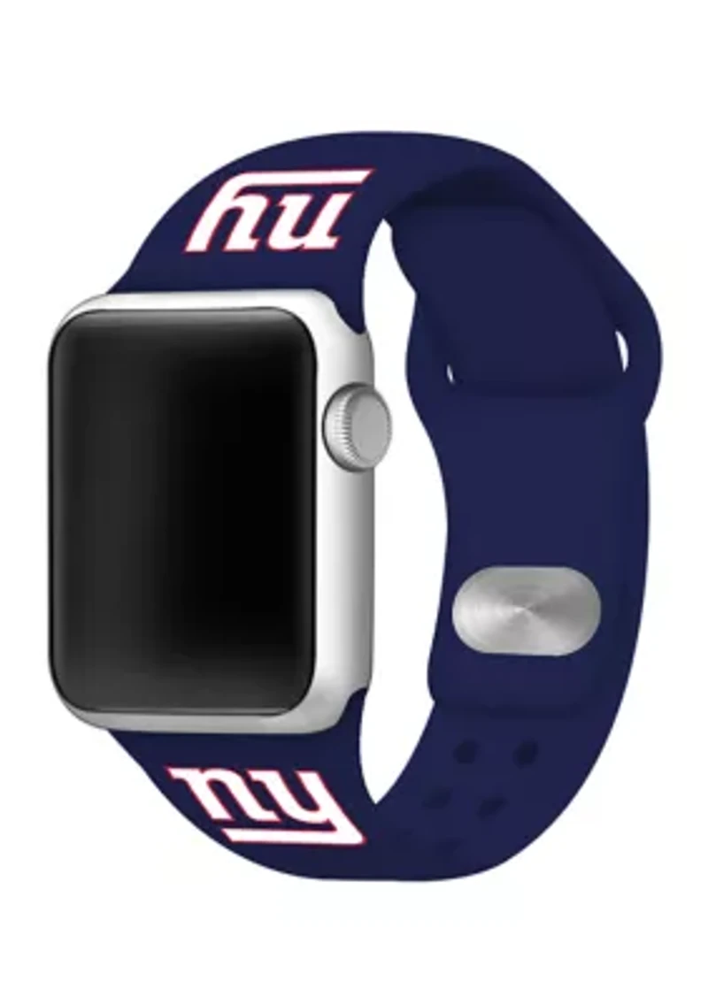 NFL New York Giants Millimeter Silicone Apple Watch Band
