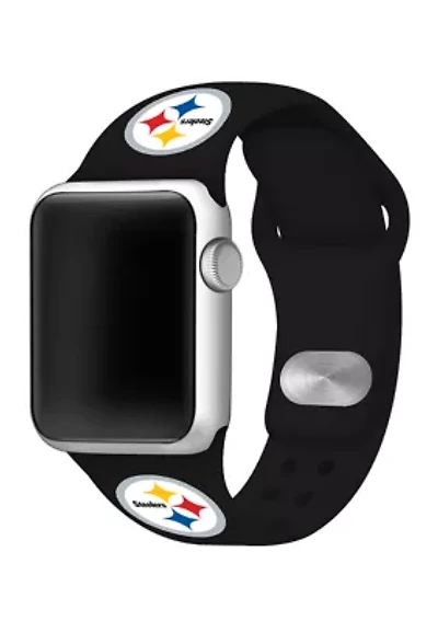 NFL Pittsburgh Steelers Millimeter Silicone Apple Watch Band