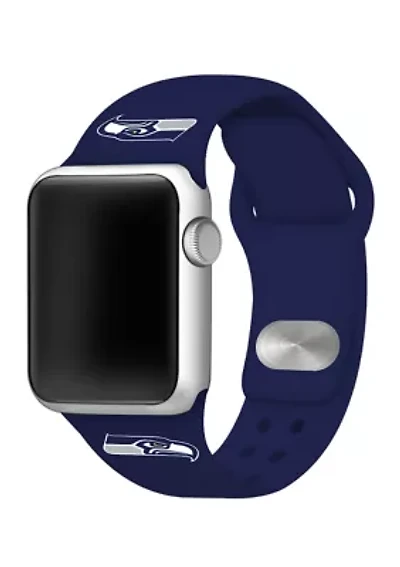 NFL Seattle Seahawks Millimeter Silicone Apple Watch Band