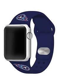 NFL Tennessee Titans Millimeter Silicone Apple Watch Band