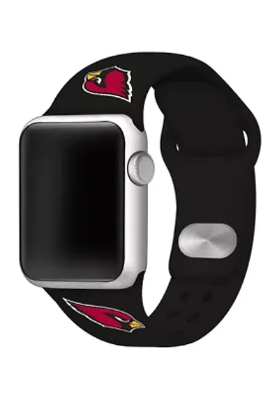 NFL Arizona Cardinals 42 Millimeter Silicone Apple Watch Band