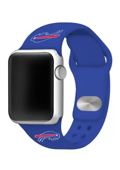NFL Buffalo Bills 42 Millimeter Silicone Apple Watch Band