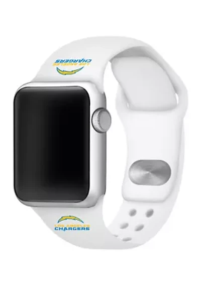 NFL Los Angeles Chargers Silicone Apple Watch Band - 42 Millimeter