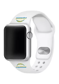  NFL Los Angeles Chargers Silicone Apple Watch Band - 42 Millimeter