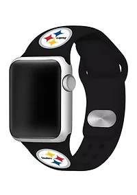 NFL Pittsburgh Steelers Millimeter Silicone Apple Watch Band