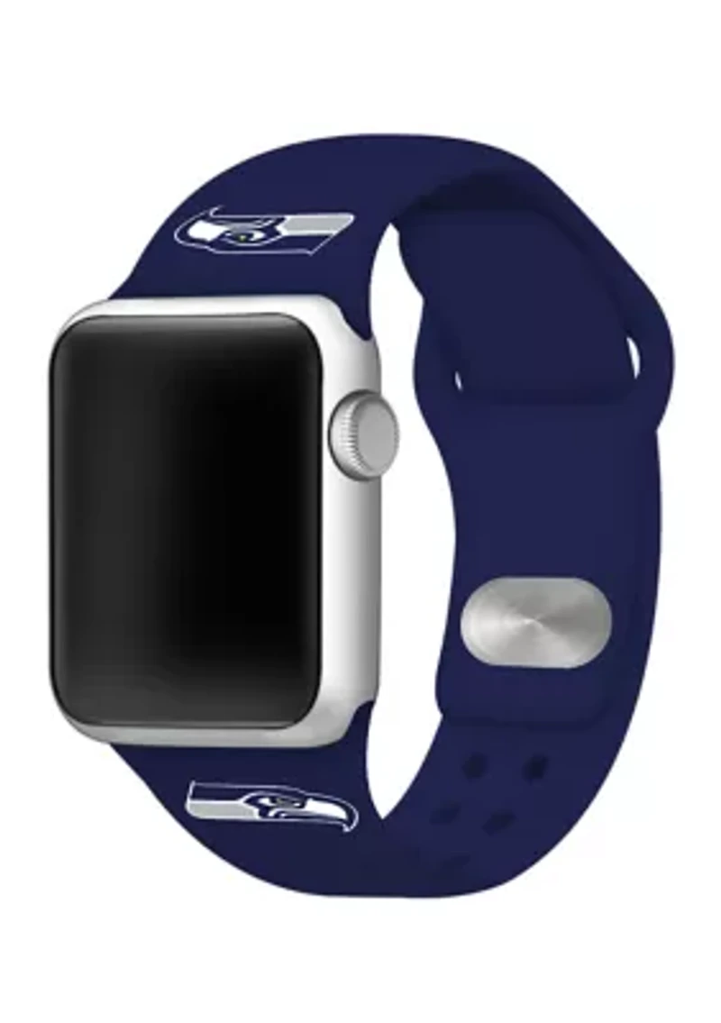NFL Seattle Seahawks Millimeter Silicone Apple Watch Band