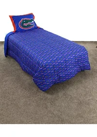 NCAA Florida Gators Reversible Comforter Set