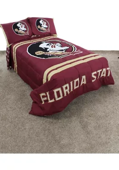 NCAA Florida State Seminoles Reversible Comforter Set