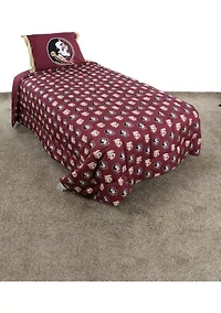 NCAA Florida State Seminoles Reversible Comforter Set