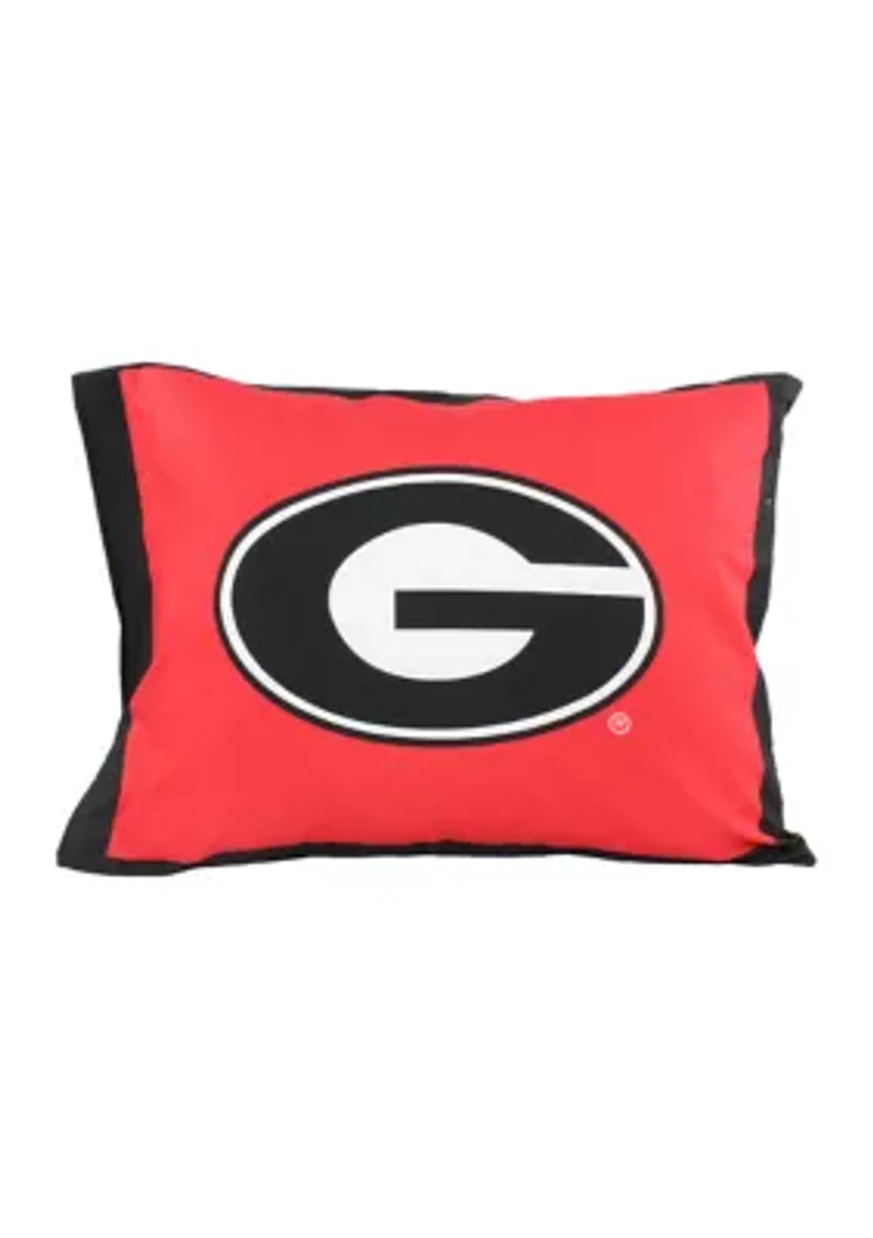 NCAA Georgia Bulldogs Reversible Comforter Set