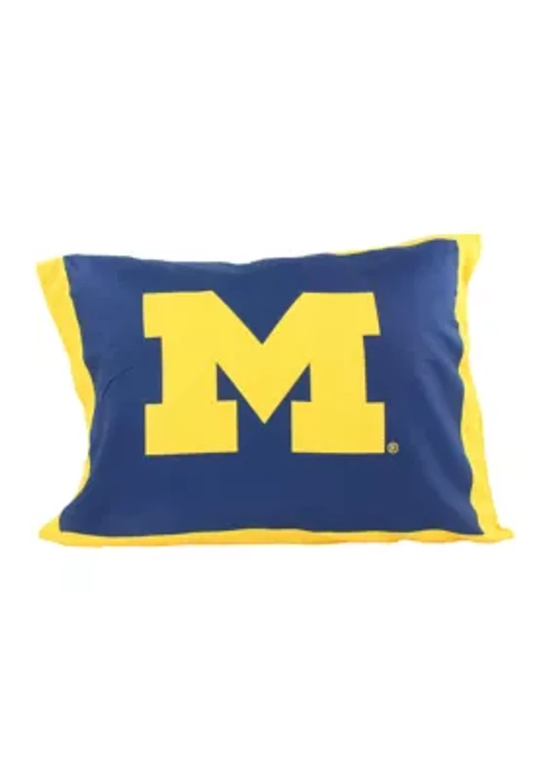 NCAA Michigan Wolverines Reversible Comforter Set