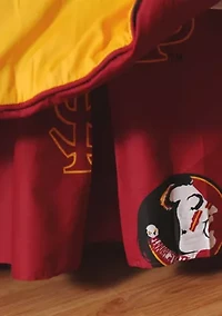 NCAA Florida State Seminoles Printed Dust Ruffle