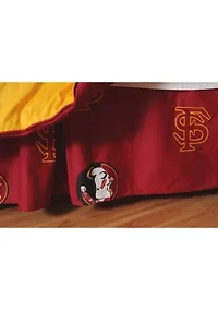NCAA Florida State Seminoles Printed Dust Ruffle