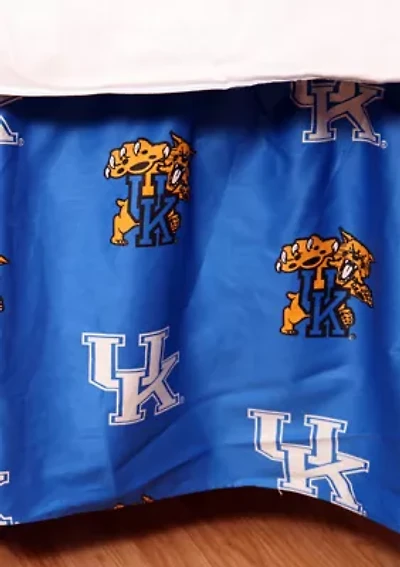 NCAA Kentucky Wildcats Printed Dust Ruffle