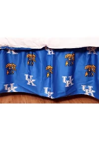 NCAA Kentucky Wildcats Printed Dust Ruffle