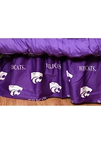 NCAA Kansas State Wildcats Printed Dust Ruffle