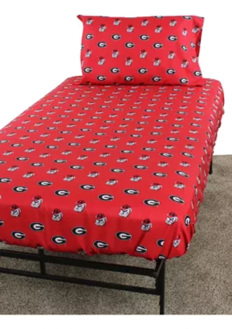 NCAA Georgia Bulldogs Sheet Set