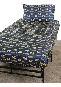 NCAA Michigan Wolverines Sheet Set