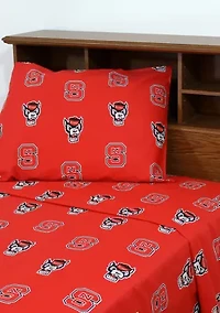 NCAA NC State Wolfpack Sheet Set
