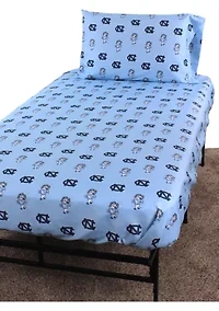 NCAA North Carolina Tar Heels Sheet Set