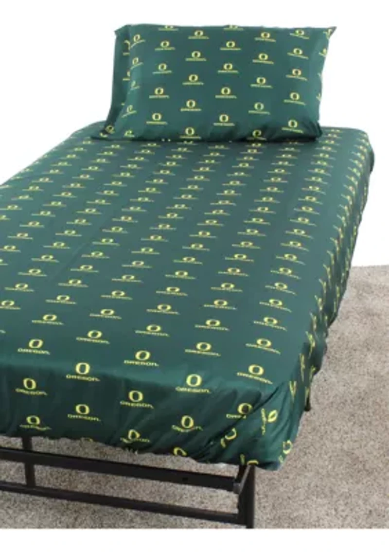 NCAA Oregon Ducks Sheet Set