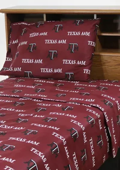 NCAA Texas A&M Aggies Sheet Set