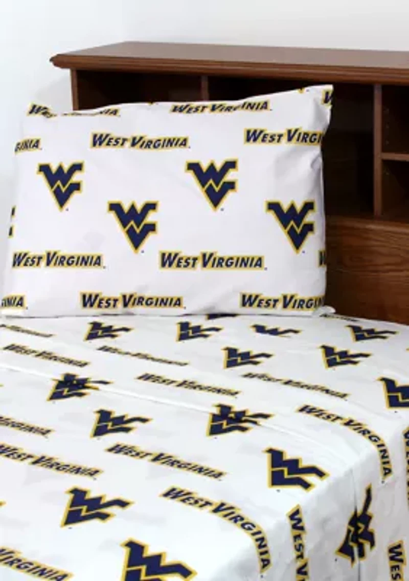 NCAA West Virginia Mountaineers Sheet Set