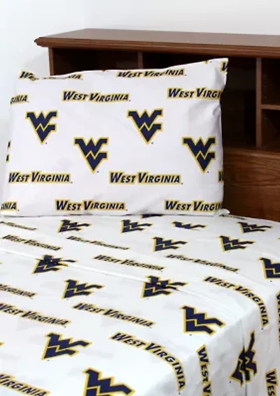 NCAA West Virginia Mountaineers Sheet Set