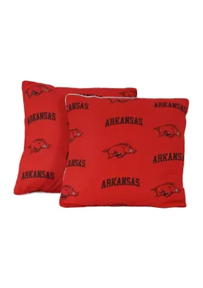 NCAA Arkansas Razorbacks Decorative Pillow
