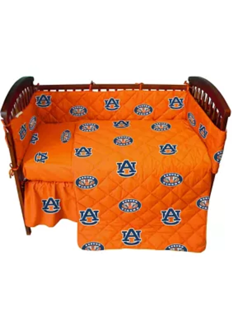 NCAA Auburn Tigers 5 Piece Baby Crib Set