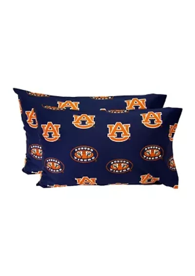 NCAA Auburn Tigers King Pillowcase