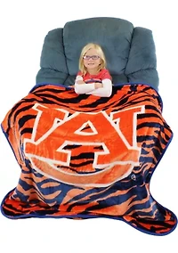 NCAA Auburn Tigers Soft Raschel Throw Blanket