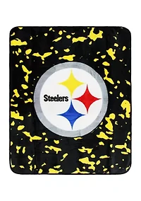 NFL Pittsburgh Steelers Raschel Knit Throw Blanket